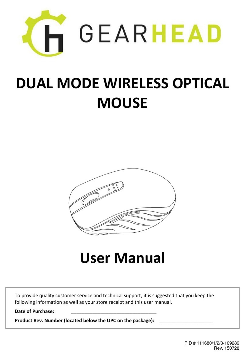 Gearhead MS-358BT4 user manual