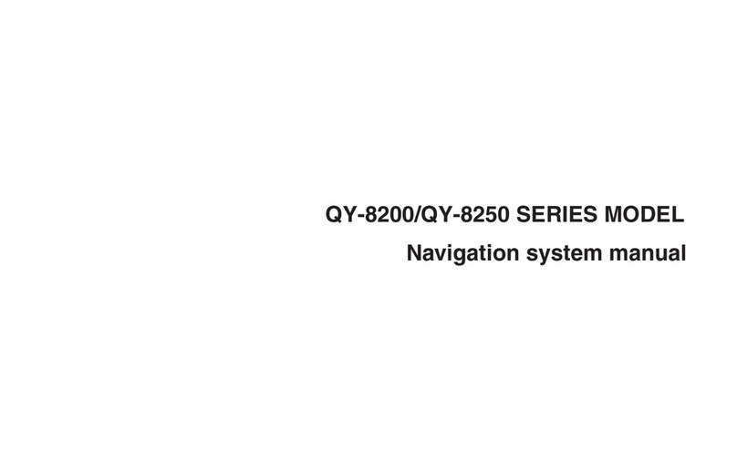 Clarion QY-8200 Series User manual