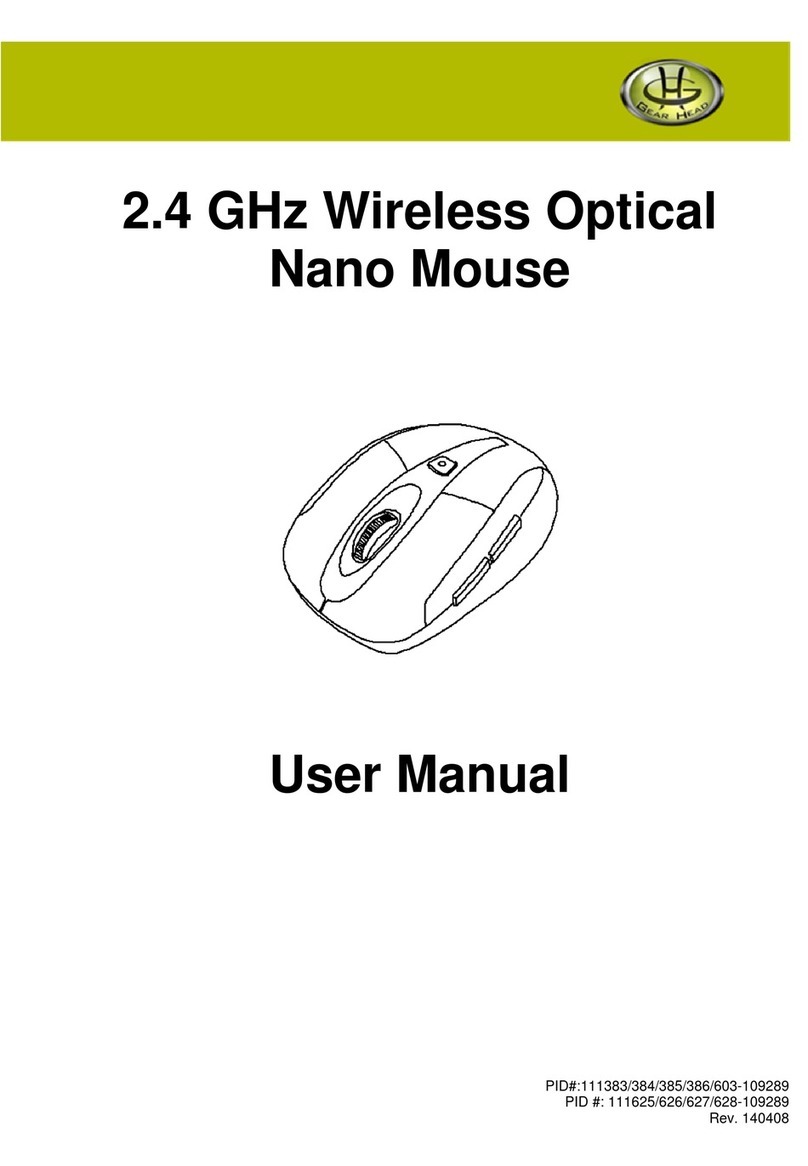 Gearhead MS-148OR-C User manual