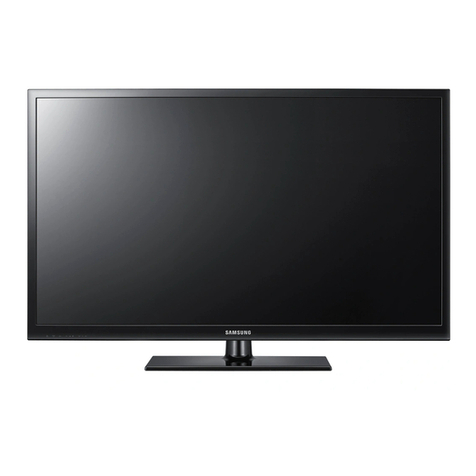 Samsung PS43D450A2WXZF User manual