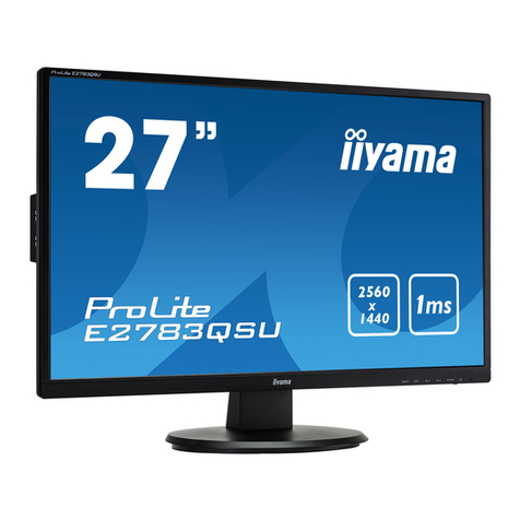 Iiyama ProLite E2783QSU-B1 User manual