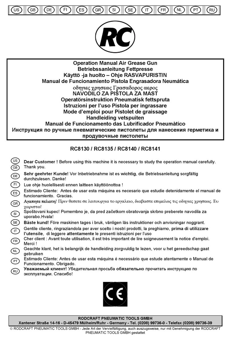 RODCRAFT RC8141 User manual