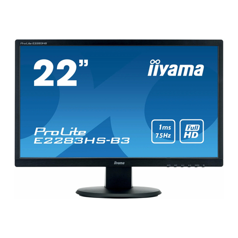 Iiyama ProLite E2283HS-B3 User manual
