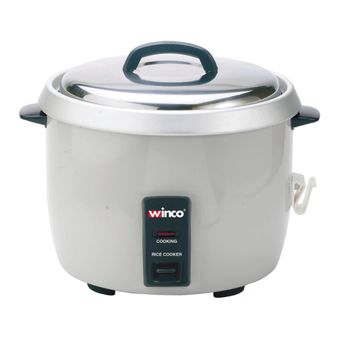 Winco RC-P300 User manual