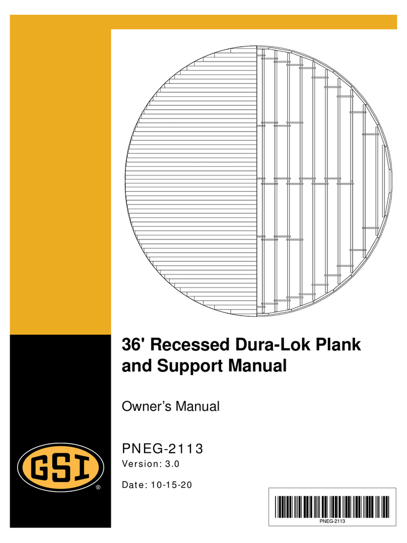 GSi PNEG-2113 owner's manual