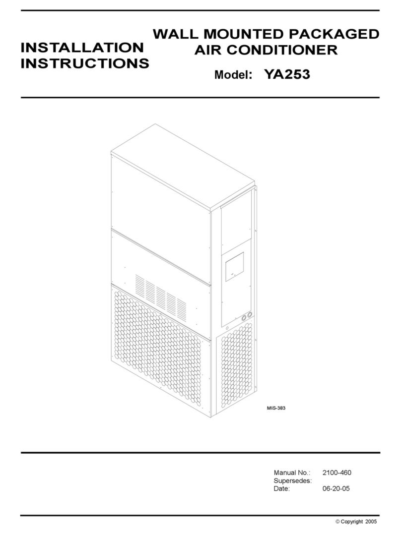 Bard YA253 User manual