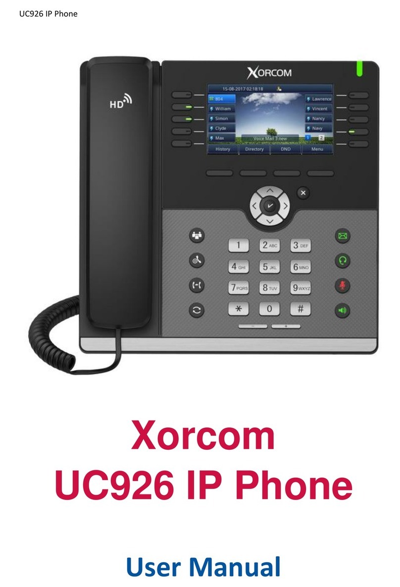 Xorcom UC926 user manual