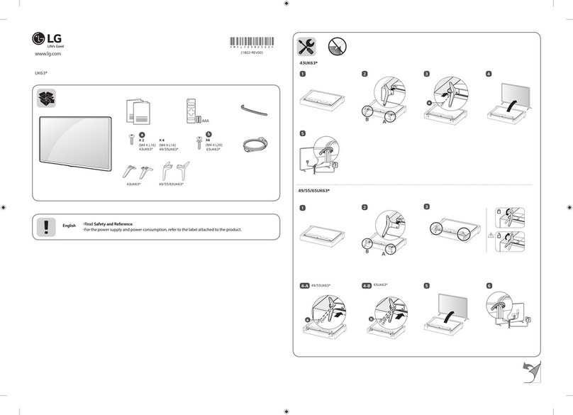 LG 65UK6300PPE User manual