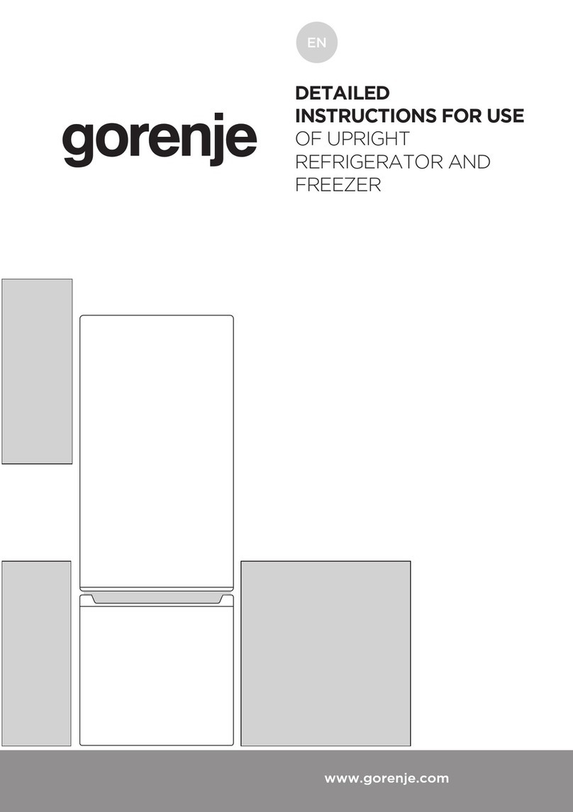 Gorenje RK4172ANX Technical manual