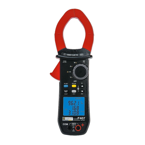 Chauvin Arnoux F407 user manual