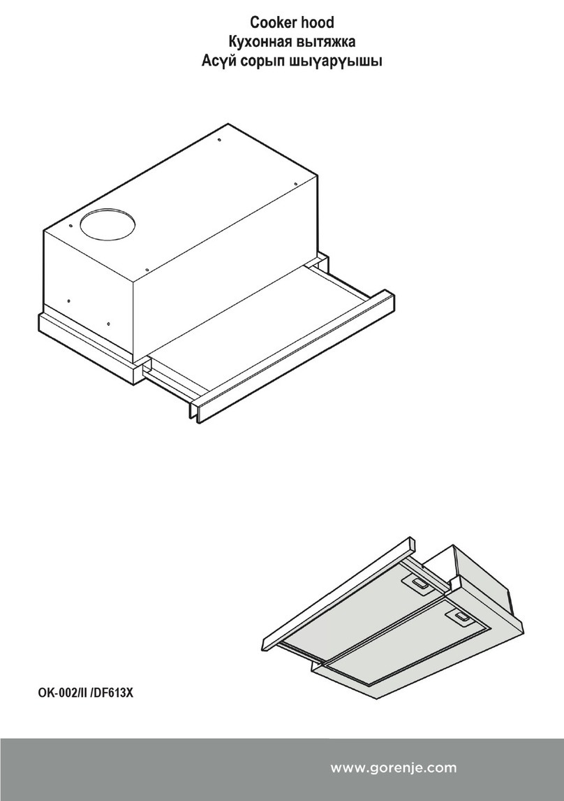 Gorenje DF613X User manual
