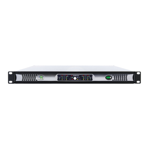 Ashly nXe Series User manual