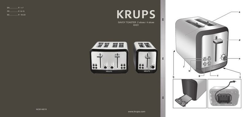 Krups SAVOY KH311050 User manual