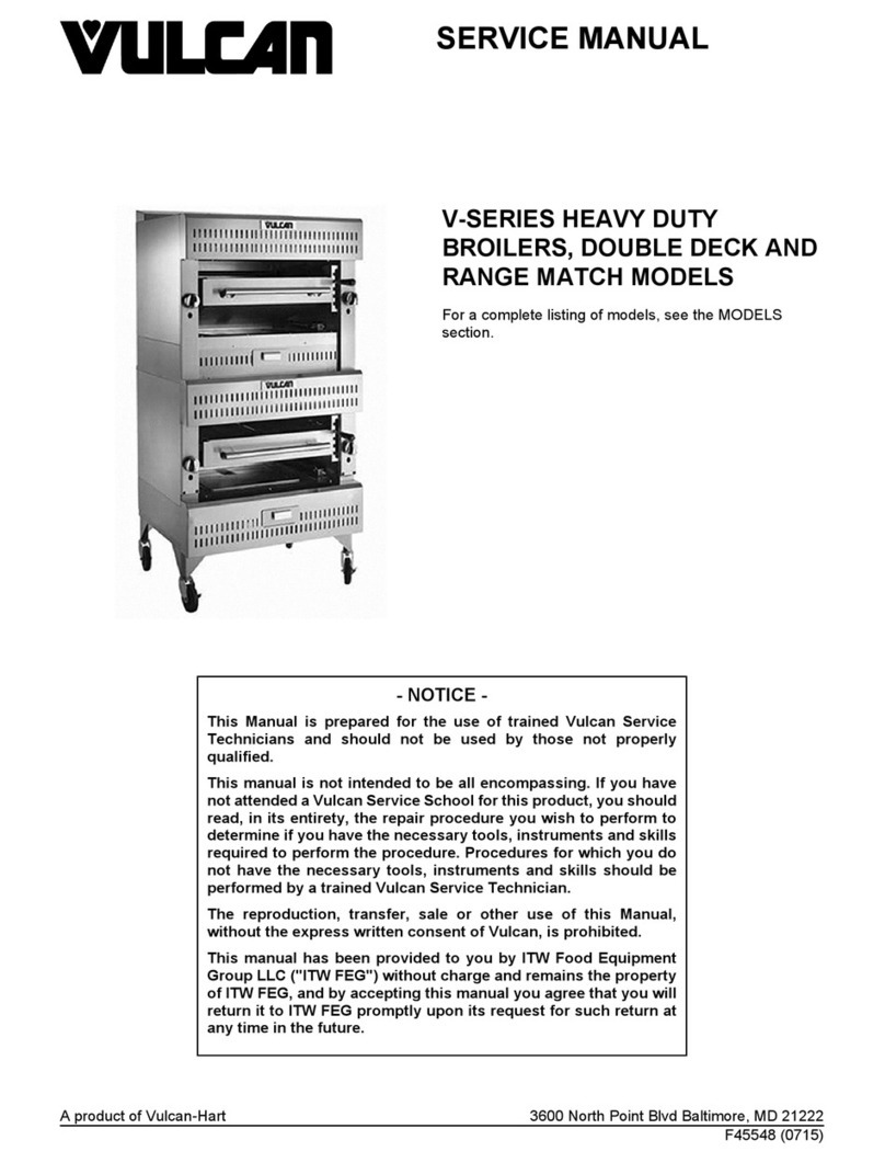 Vulcan-Hart VBI2-NAT Service manual Vulcan-Hart VBI2-NAT Service manual