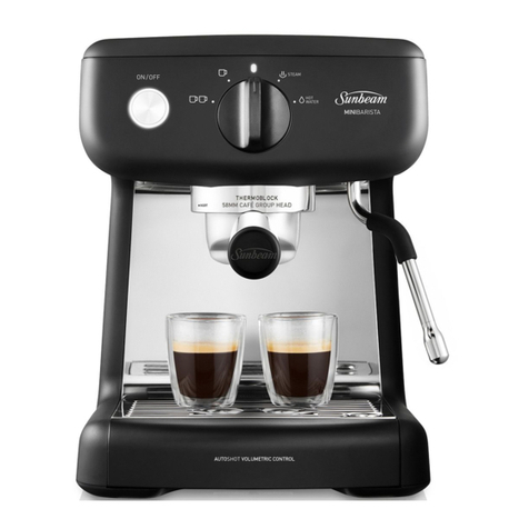 Sunbeam MINI BARISTA EM4300K user guide