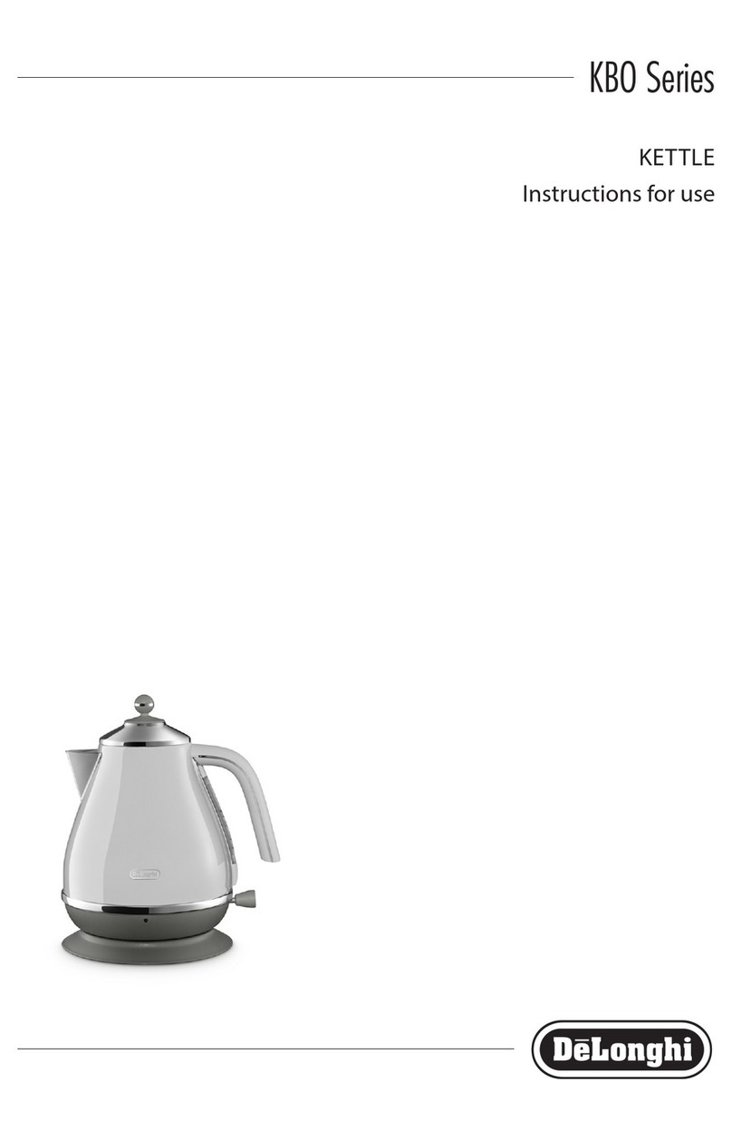 DeLonghi KBO Series Instructions for use