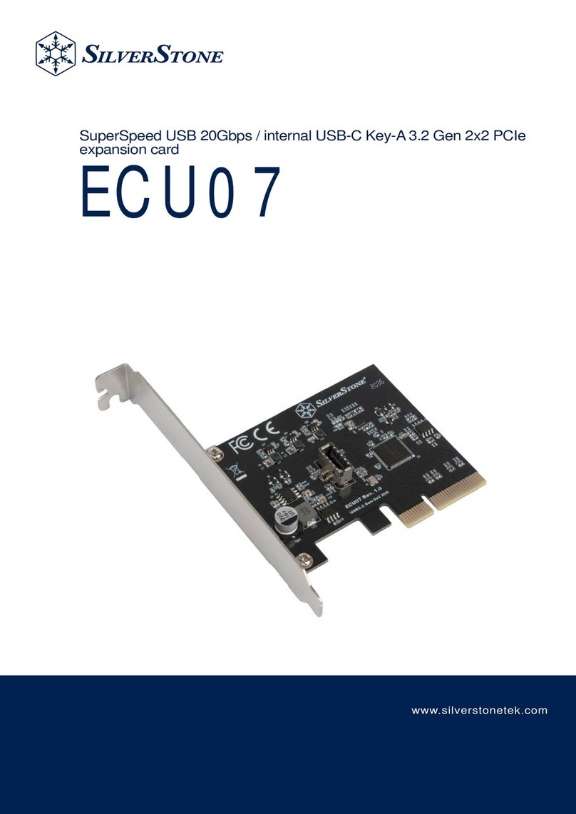 SilverStone ECU07 manual