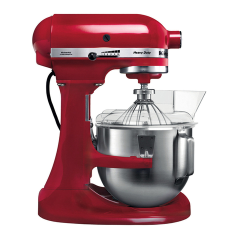 KitchenAid 5KPM5EER4 User manual