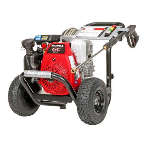 Simpson MS31025H User manual