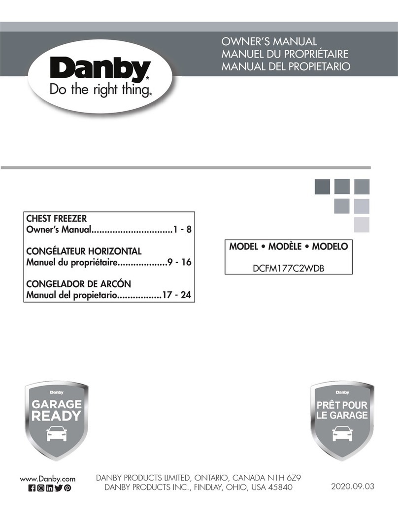 Danby DCFM177C2WDB User manual