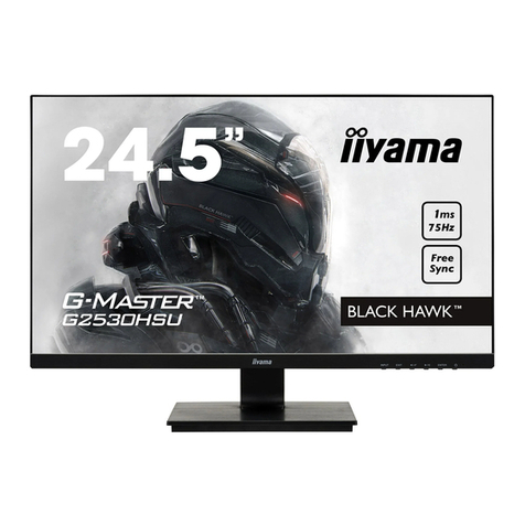 Liyama G-Master G2530HSU user manual