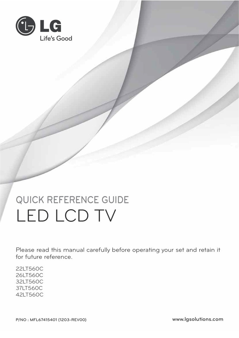 LG 37LT560C User manual