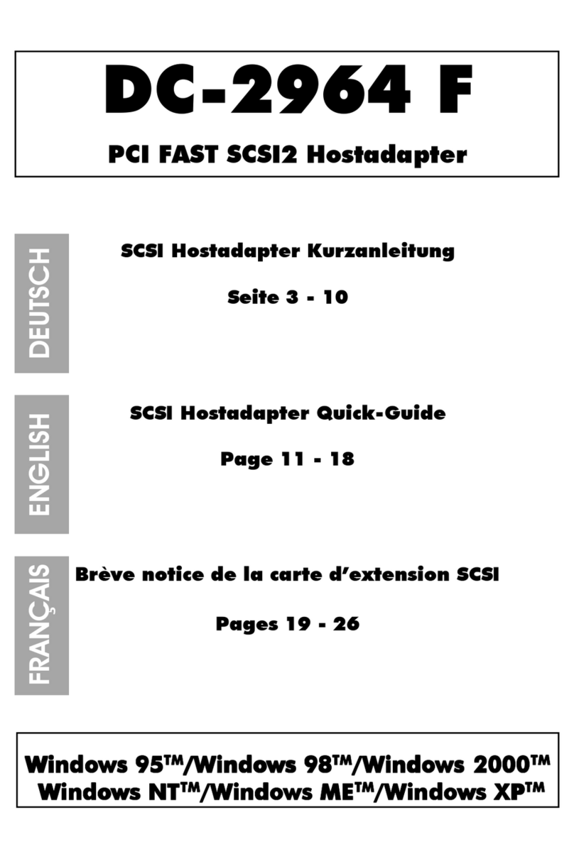 Dawicontrol DC-2964 F User manual