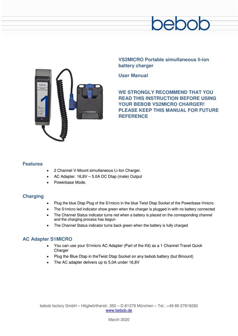 Bebob VS2MICRO User manual