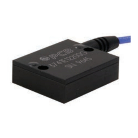 PCB Piezotronics 3741E1225G User manual