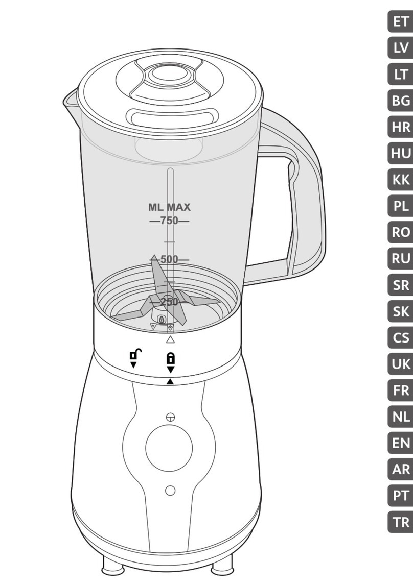 TEFAL Equinox On-the-go BL1BED31 User manual