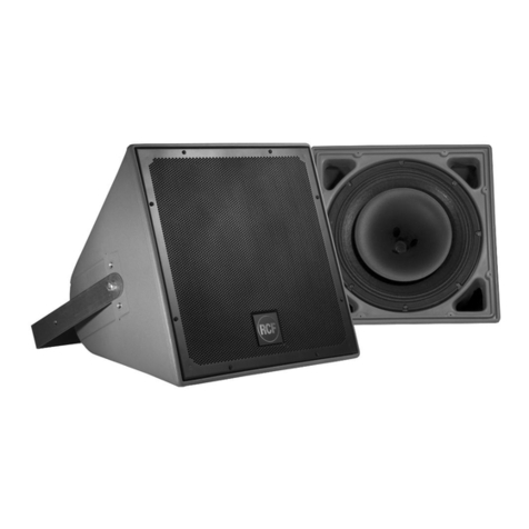 RCF P Series User manual