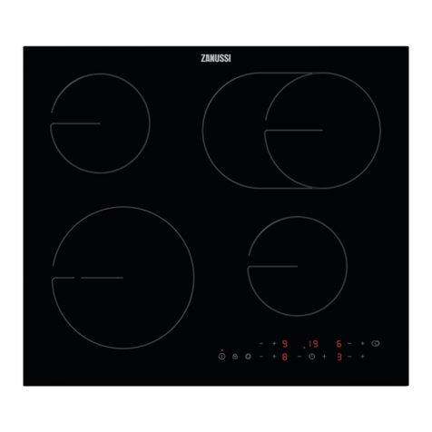 Zanussi ZHRN643K user manual