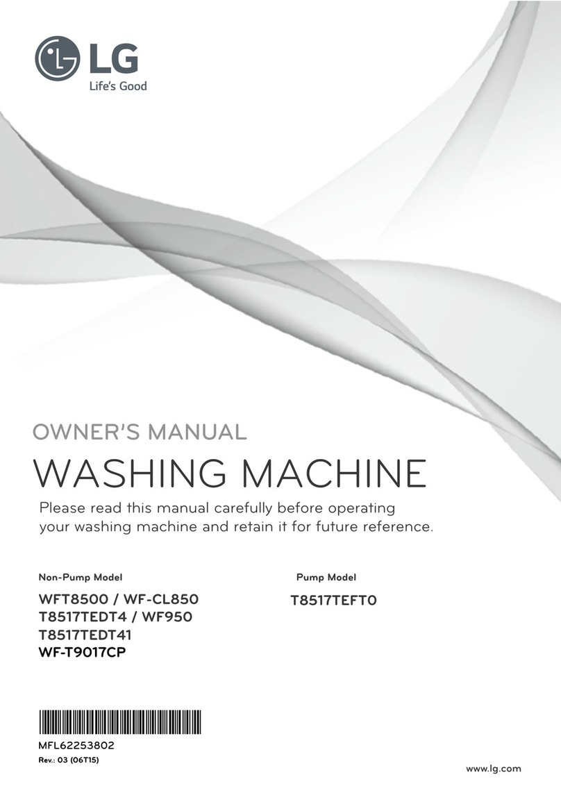 LG WF-T9017CP User manual