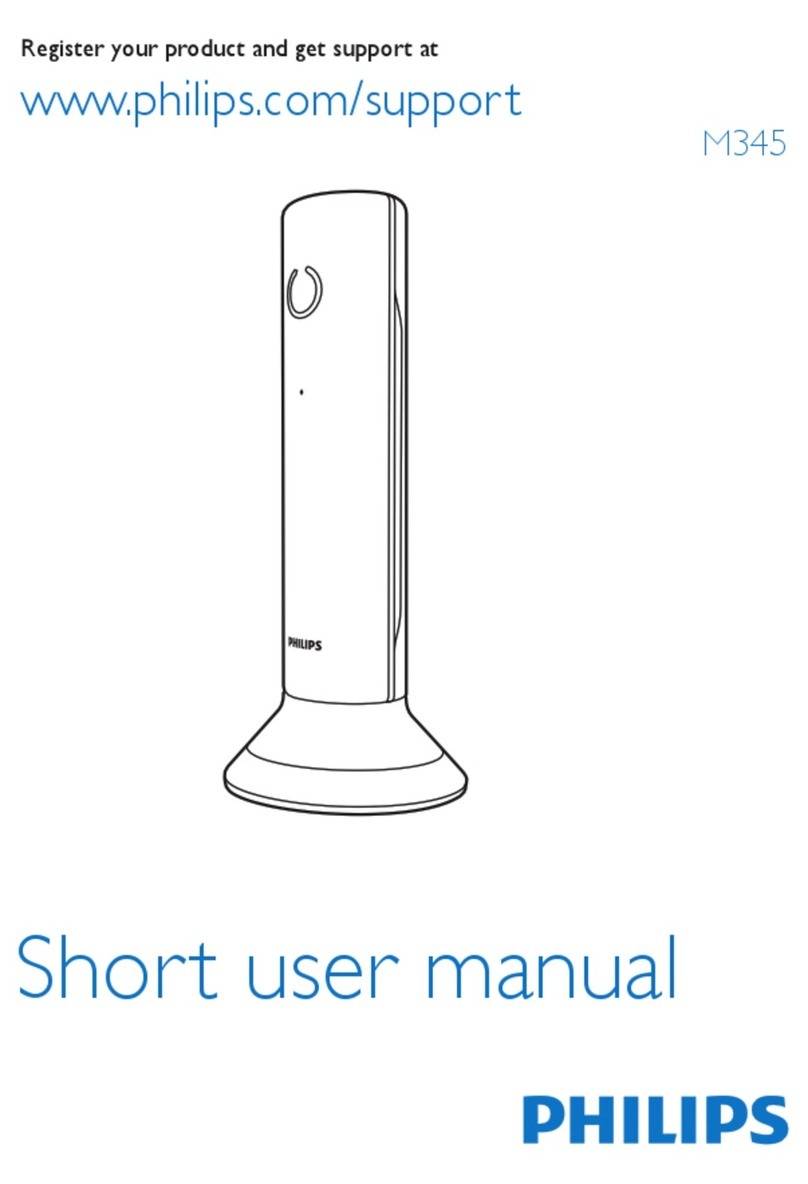 Philips Linea Lux M345 Product information sheet