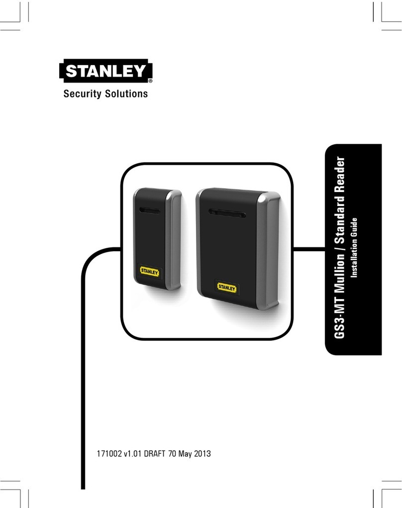 Stanley Sonitrol GS3MTS installation guide Stanley Sonitrol GS3MTS installation guide