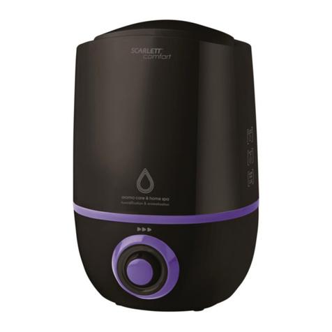Scarlett comfort SC-AH986M18 User manual