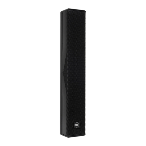 RCF L2406W User manual