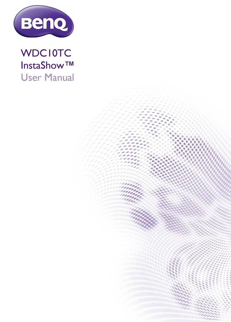 BenQ InstaShow WDC10TC User manual BenQ InstaShow WDC10TC User manual