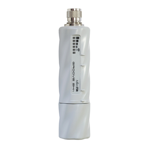 MikroTik RouterBOARD Groove 2Hn User manual MikroTik RouterBOARD Groove 2Hn User manual