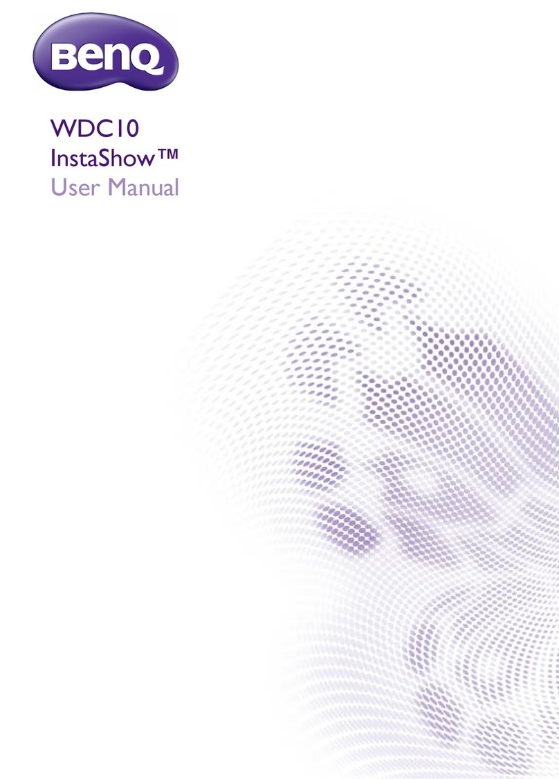 BenQ InstaShow WDC10R User manual BenQ InstaShow WDC10R User manual