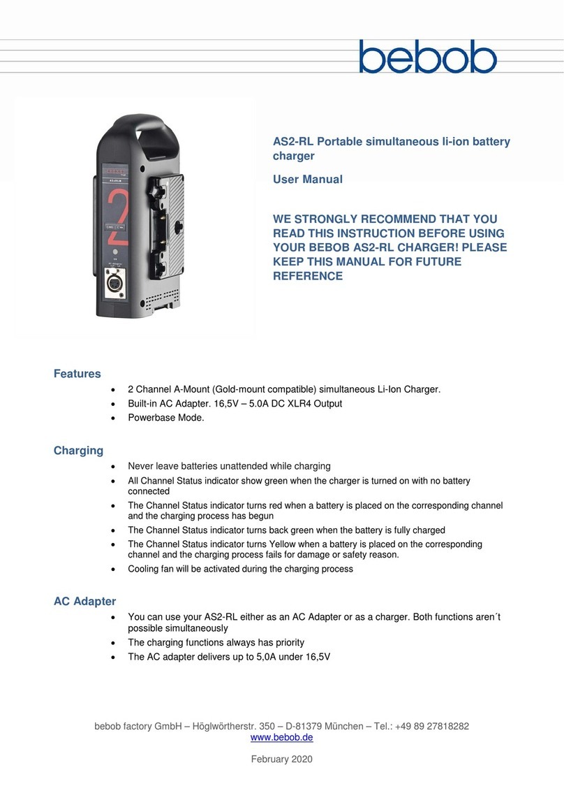 Bebob AS2-RL User manual