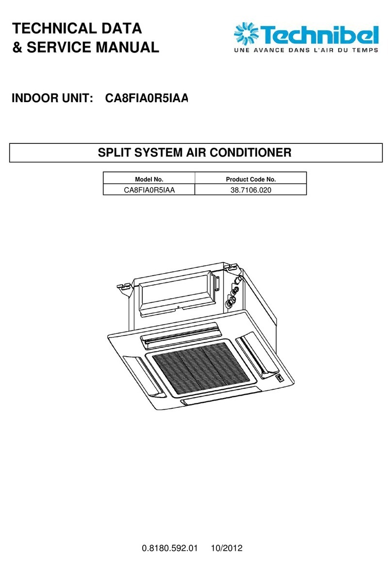 Technibel CA8FIA0R5IAA Manual Technibel CA8FIA0R5IAA Manual