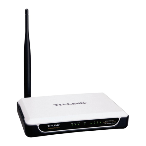 TP-Link MR5-WR542G User manual TP-Link MR5-WR542G User manual