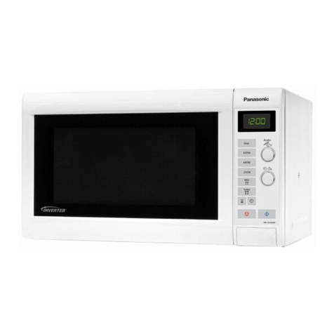 Panasonic inverter NN-GD559W operating instructions