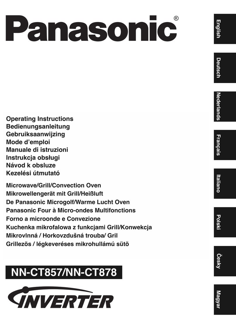 Panasonic NNCT878 operating instructions