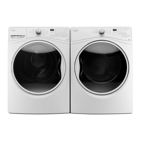 Whirlpool WPWADRGW785 User manual Whirlpool WPWADRGW785 User manual