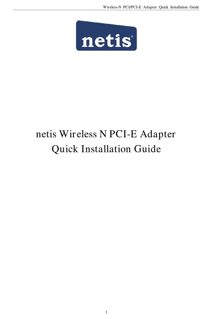 Netis WF-2113 Quick installation guide
