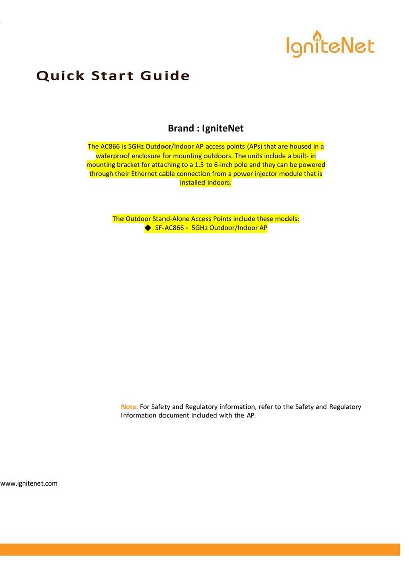 IgniteNet AC866 User manual