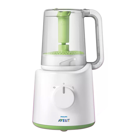 Philips AVENT SCF870 manual