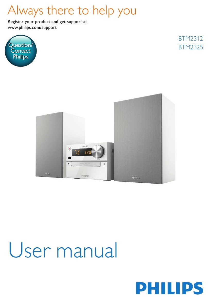 Philips BTM2325 User manual